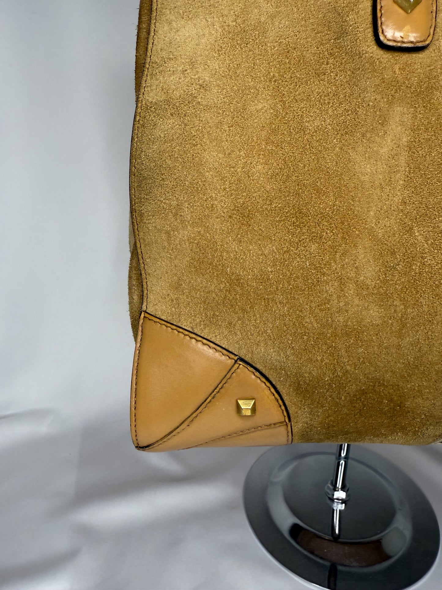 GUCCI SUEDE TOTE BAG