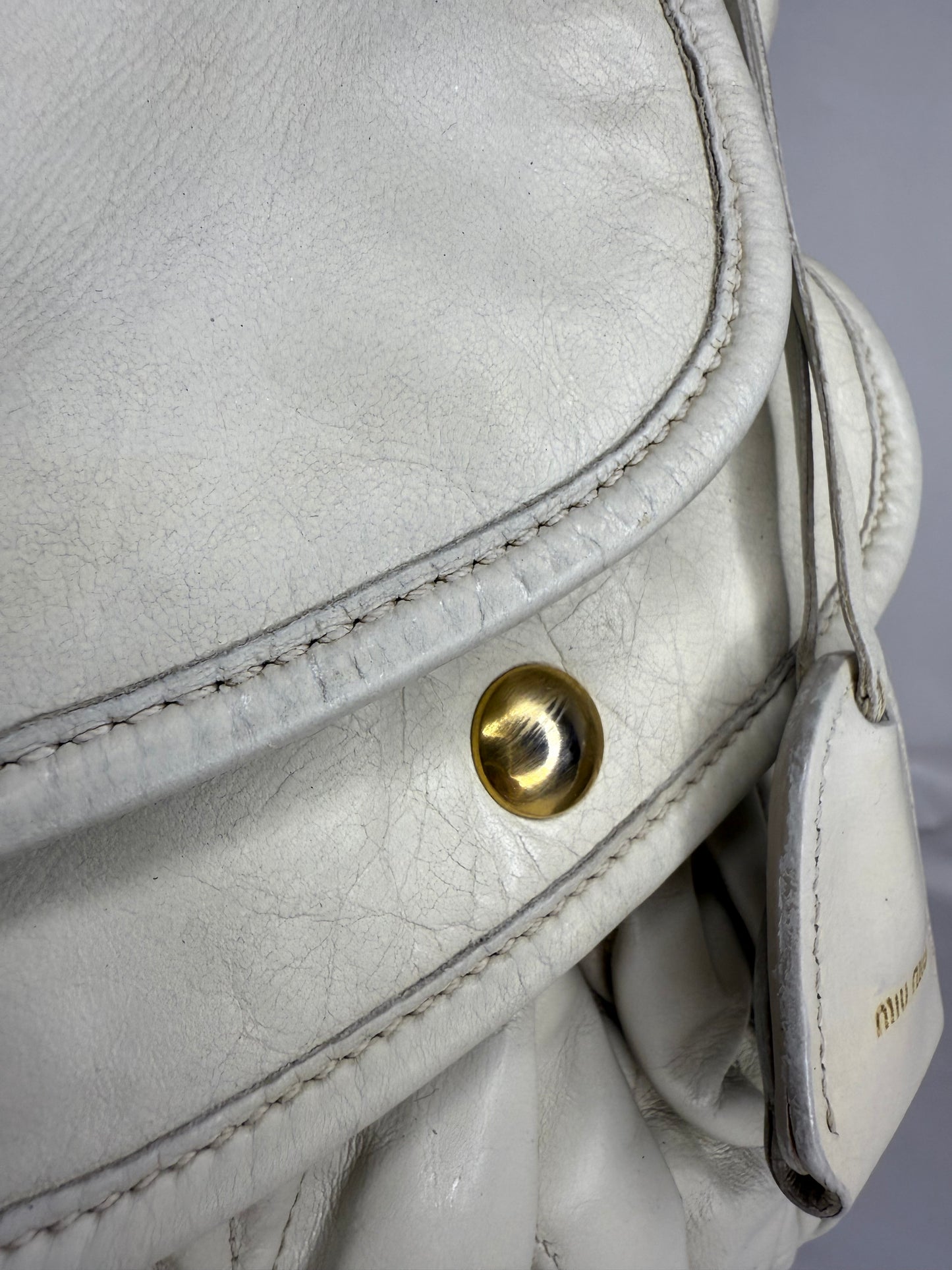 MIU MIU MATELASSE SHOULDER BAG