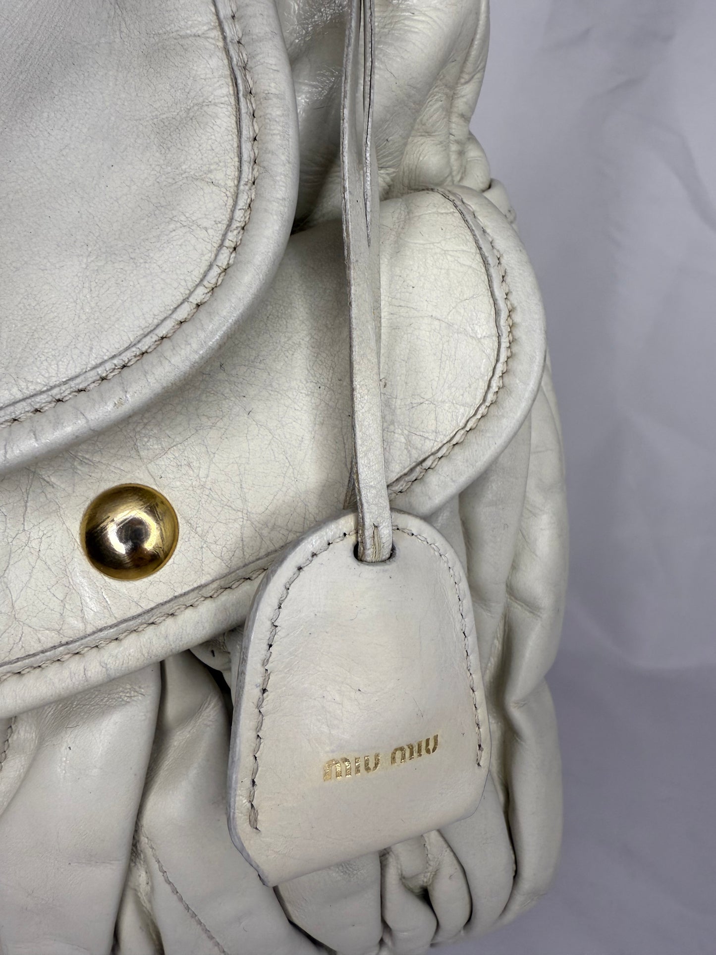 MIU MIU MATELASSE SHOULDER BAG