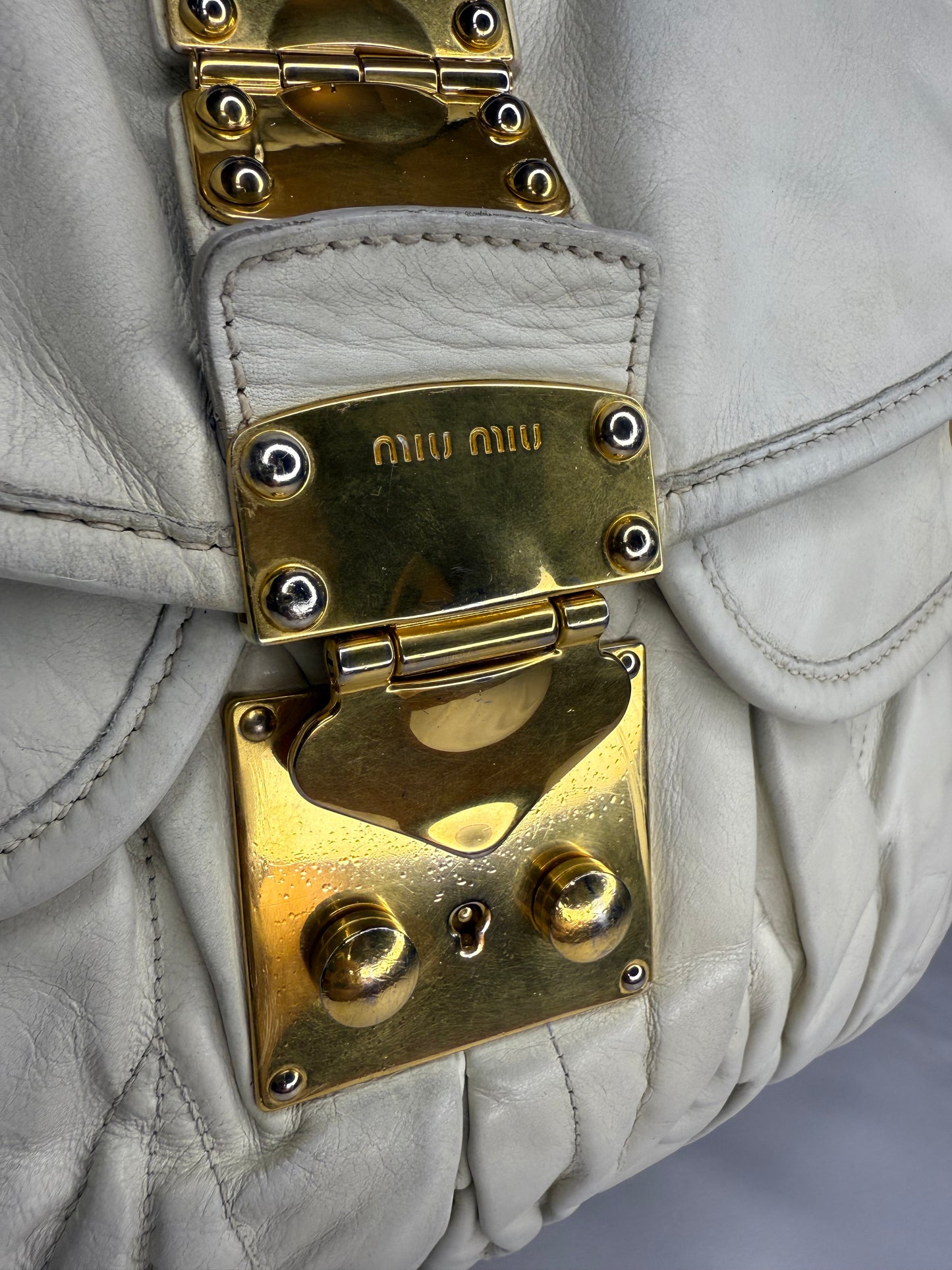 MIU MIU MATELASSE SHOULDER BAG