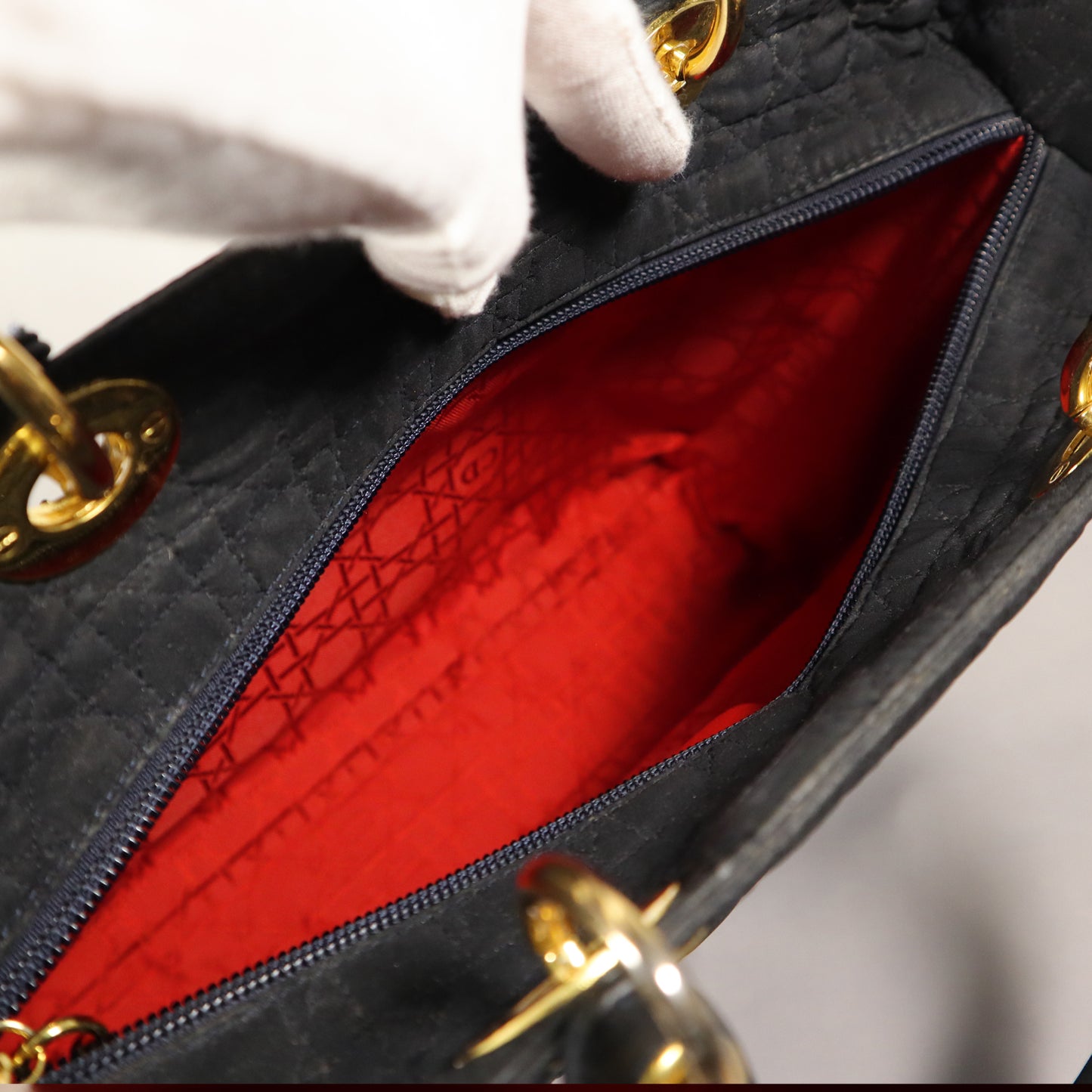 DIOR LADY BLACK BAG