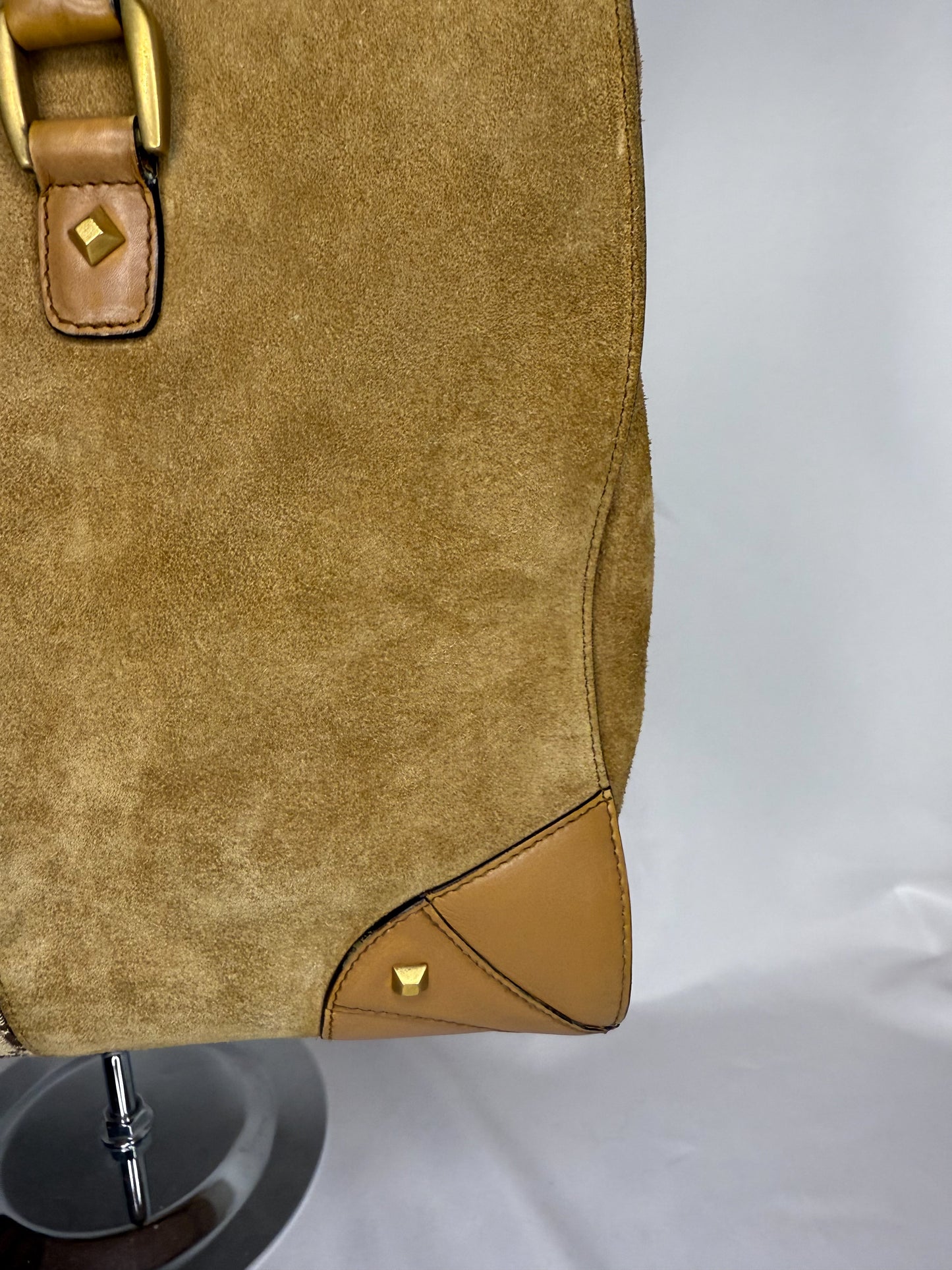 GUCCI SUEDE TOTE BAG