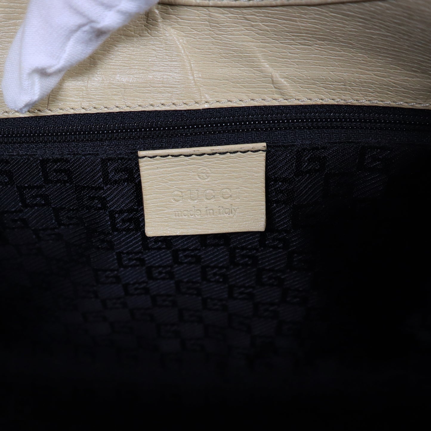 GUCCI JACKIE BEIGE BAG
