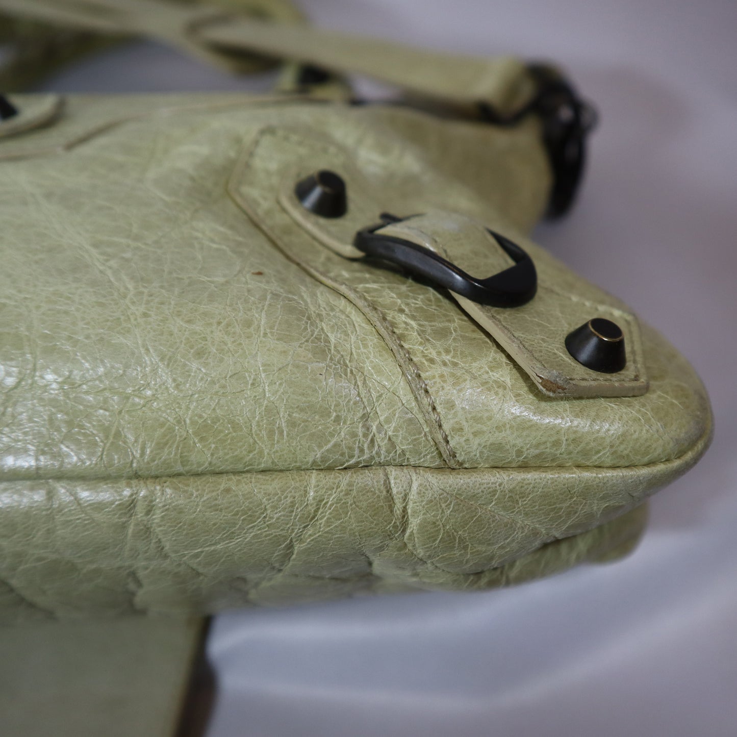 BALENCIAGA CITY BAG BEIGE SMALL
