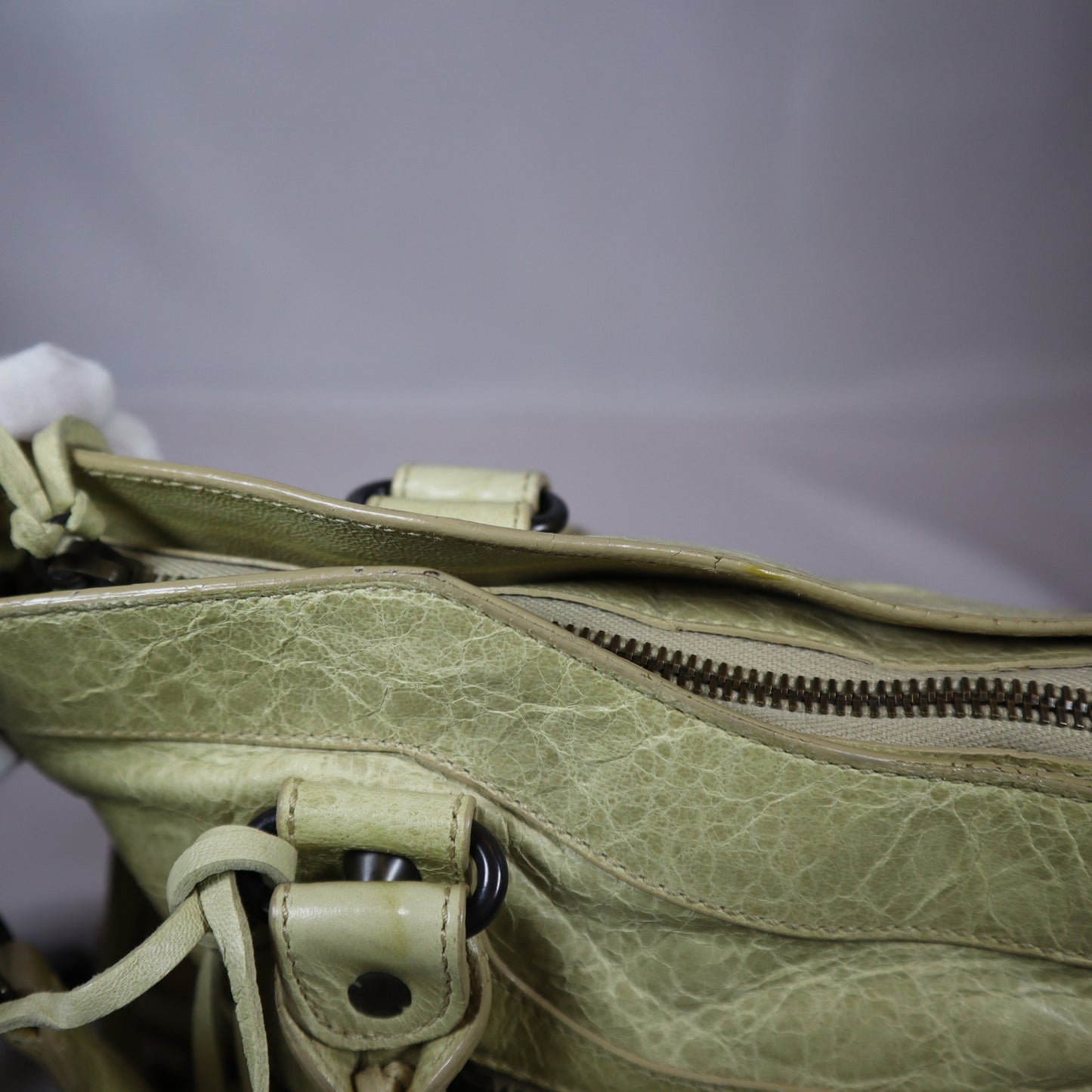 BALENCIAGA CITY BAG BEIGE SMALL