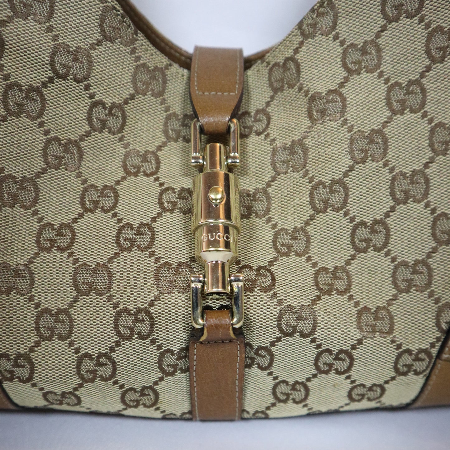 GUCCI JACKIE BROWN CANVAS