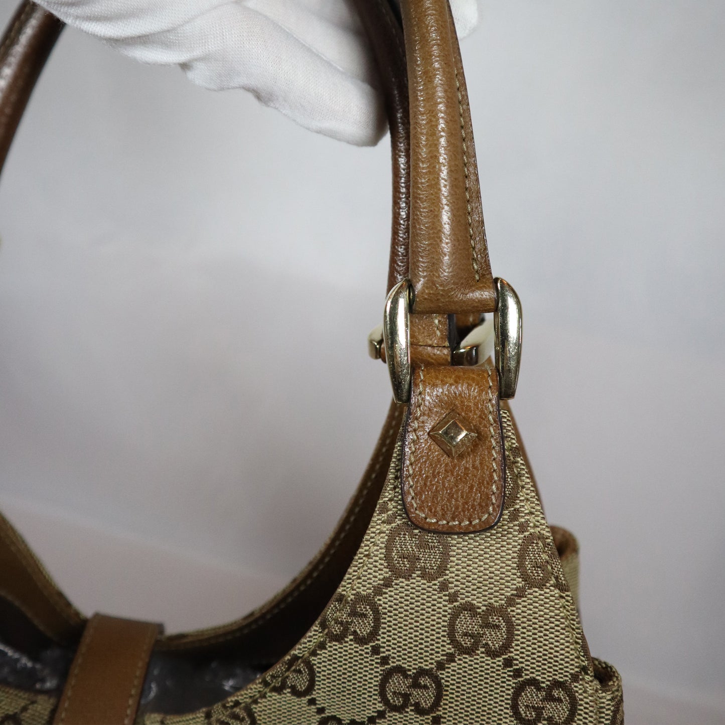 GUCCI JACKIE BROWN CANVAS