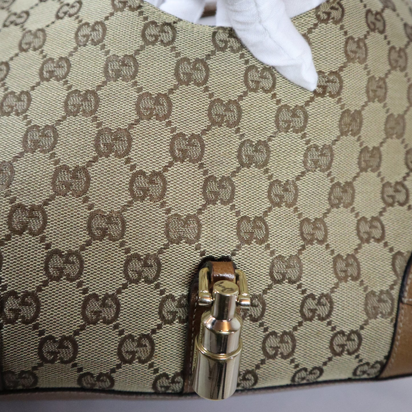 GUCCI JACKIE BROWN CANVAS