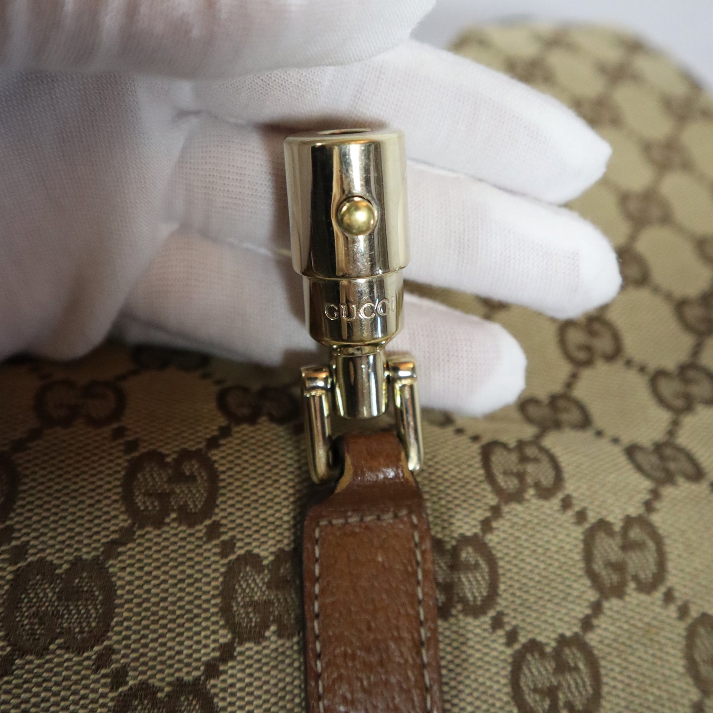 GUCCI JACKIE BROWN CANVAS