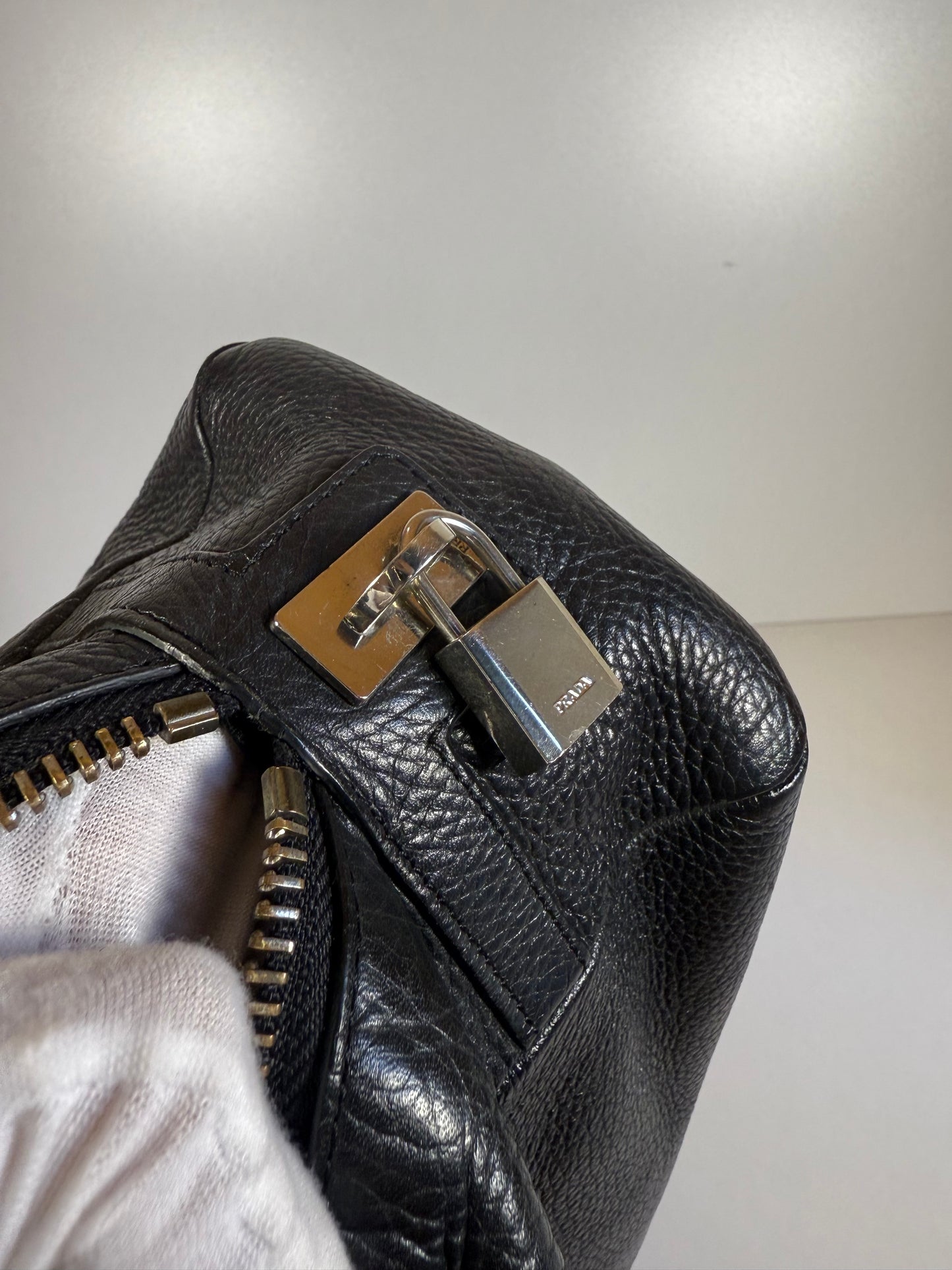 PRADA VITELLO DAINO BAULETTO BAG