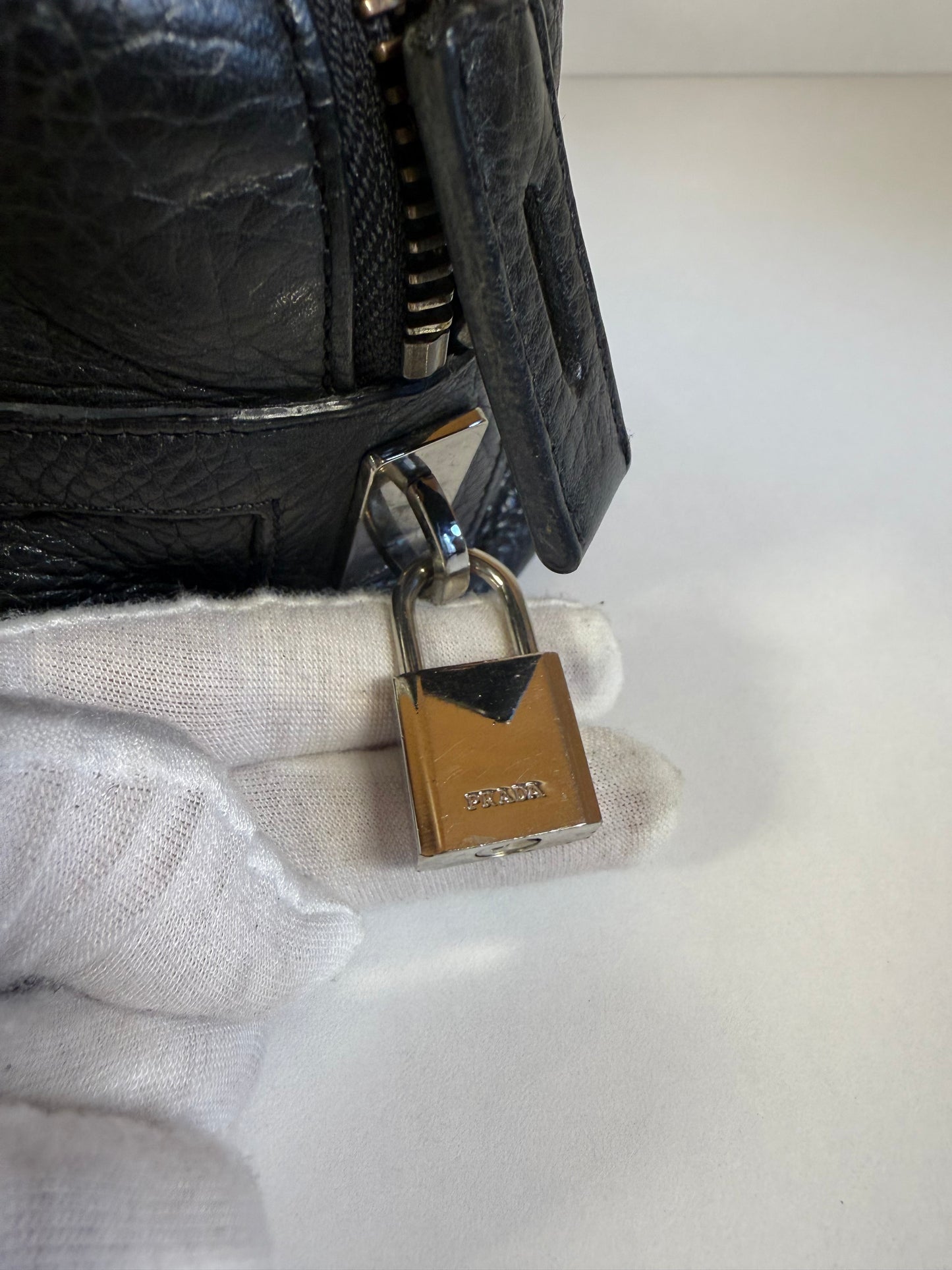 PRADA VITELLO DAINO BAULETTO BAG