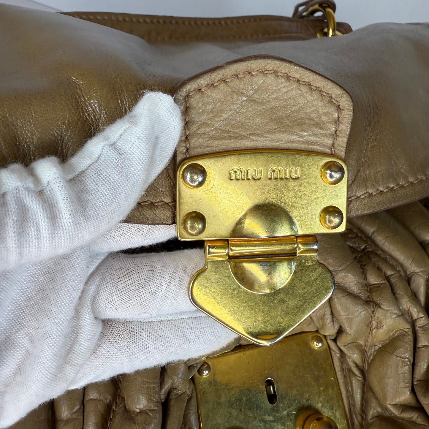 MIU MIU MATELASSE TABBA BAG