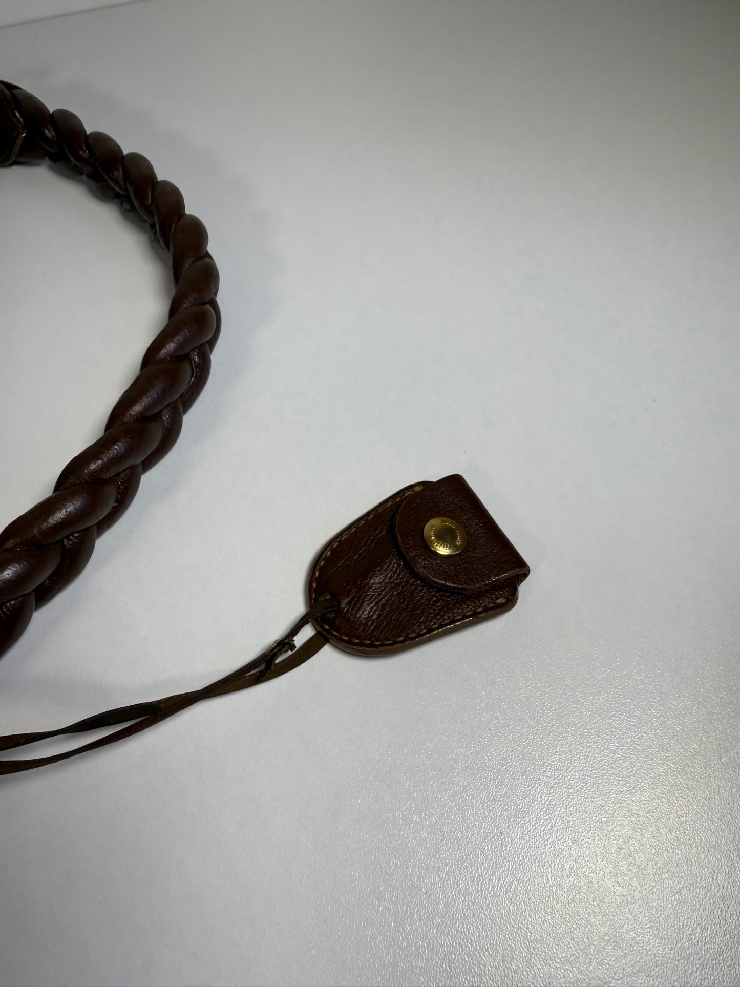 MIU MIU BROWN MATELASSE