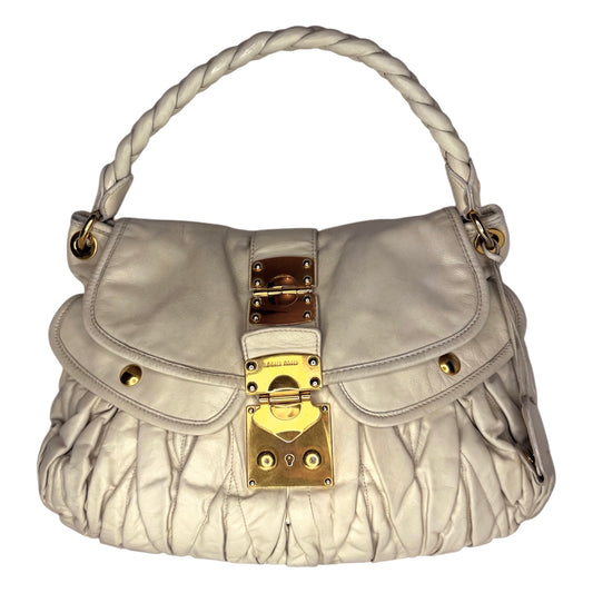 MIU MIU MATELASSE SHOULDER BAG