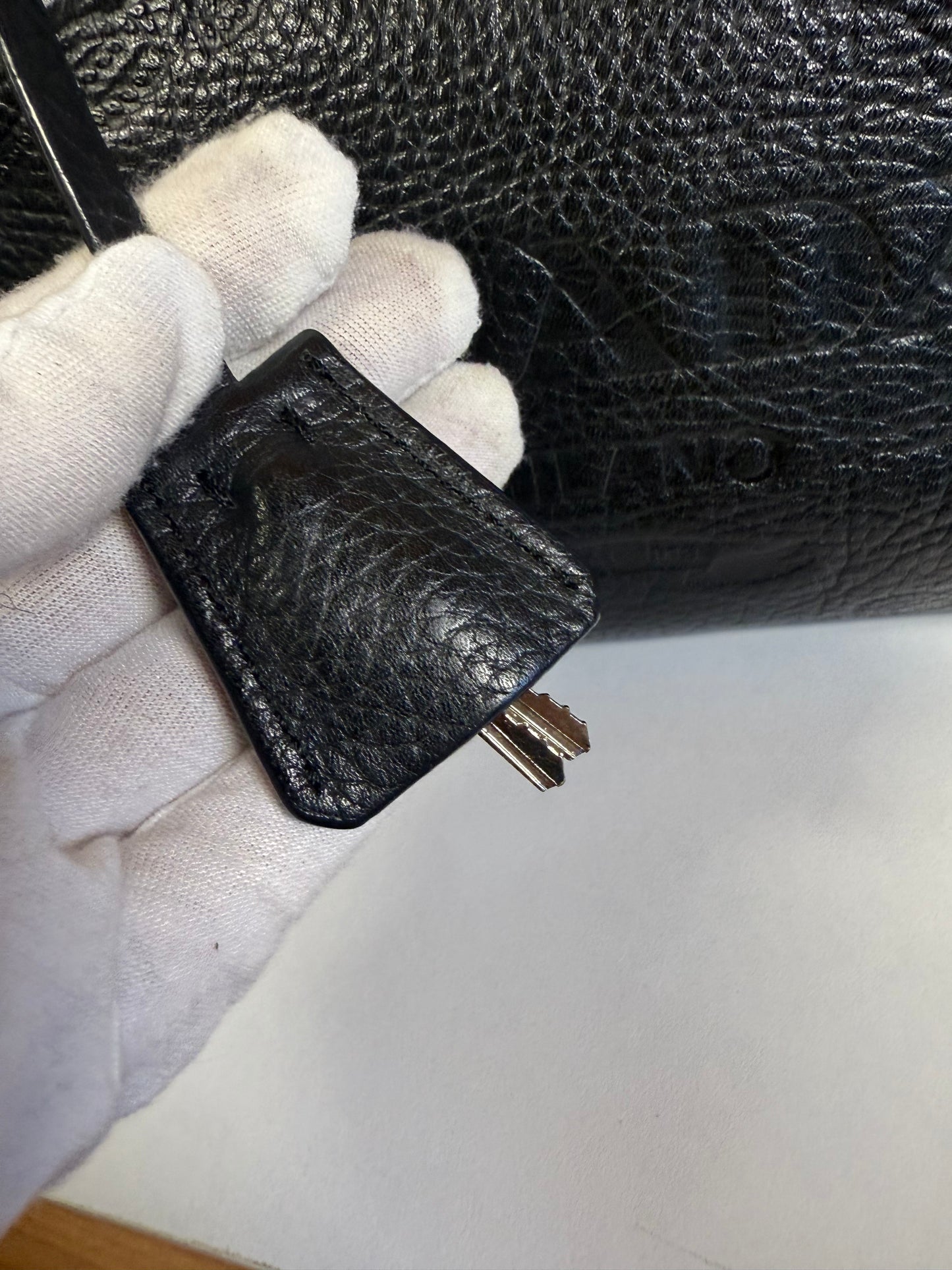 PRADA VITELLO DAINO BAULETTO BAG