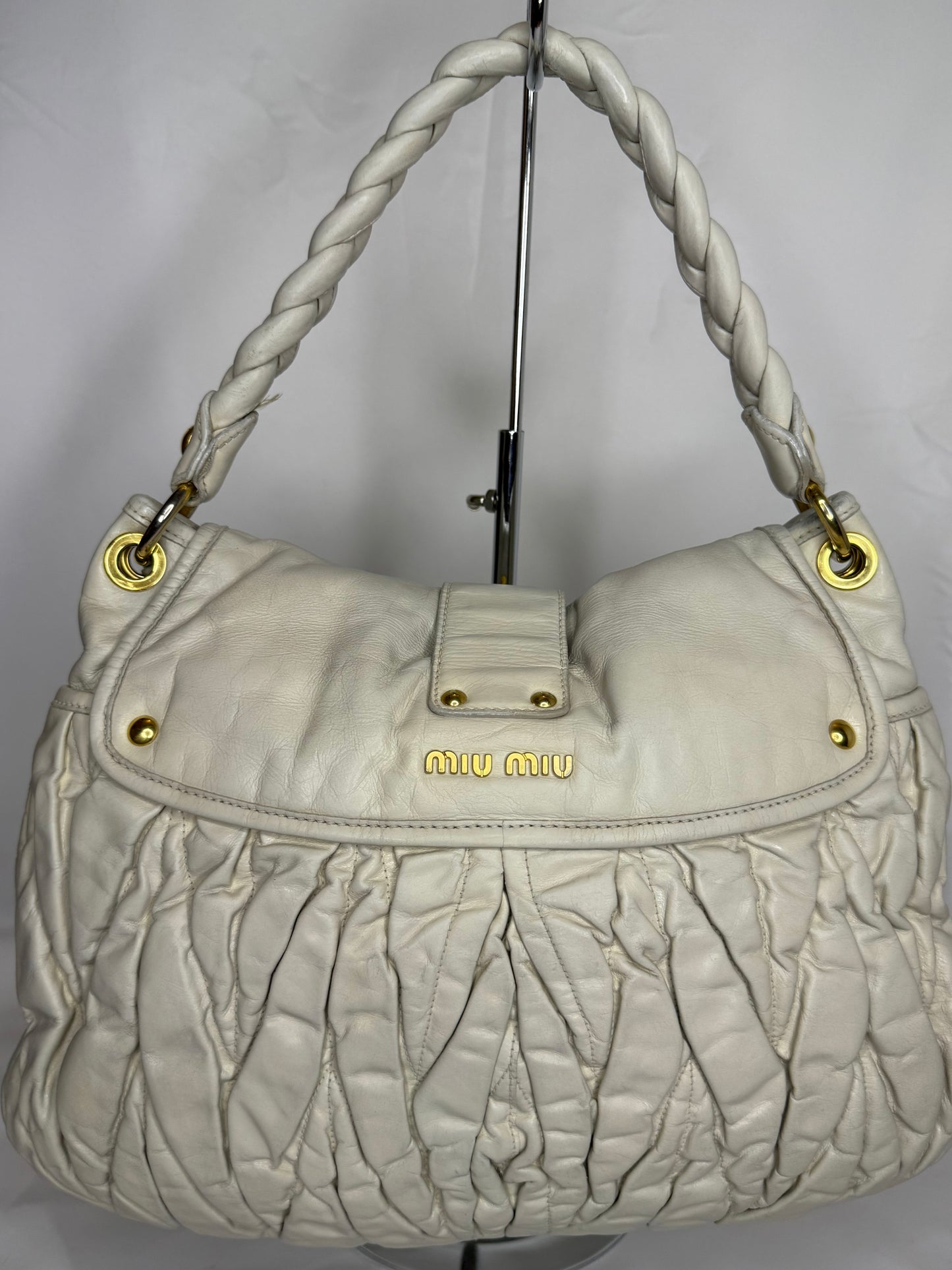 MIU MIU MATELASSE SHOULDER BAG