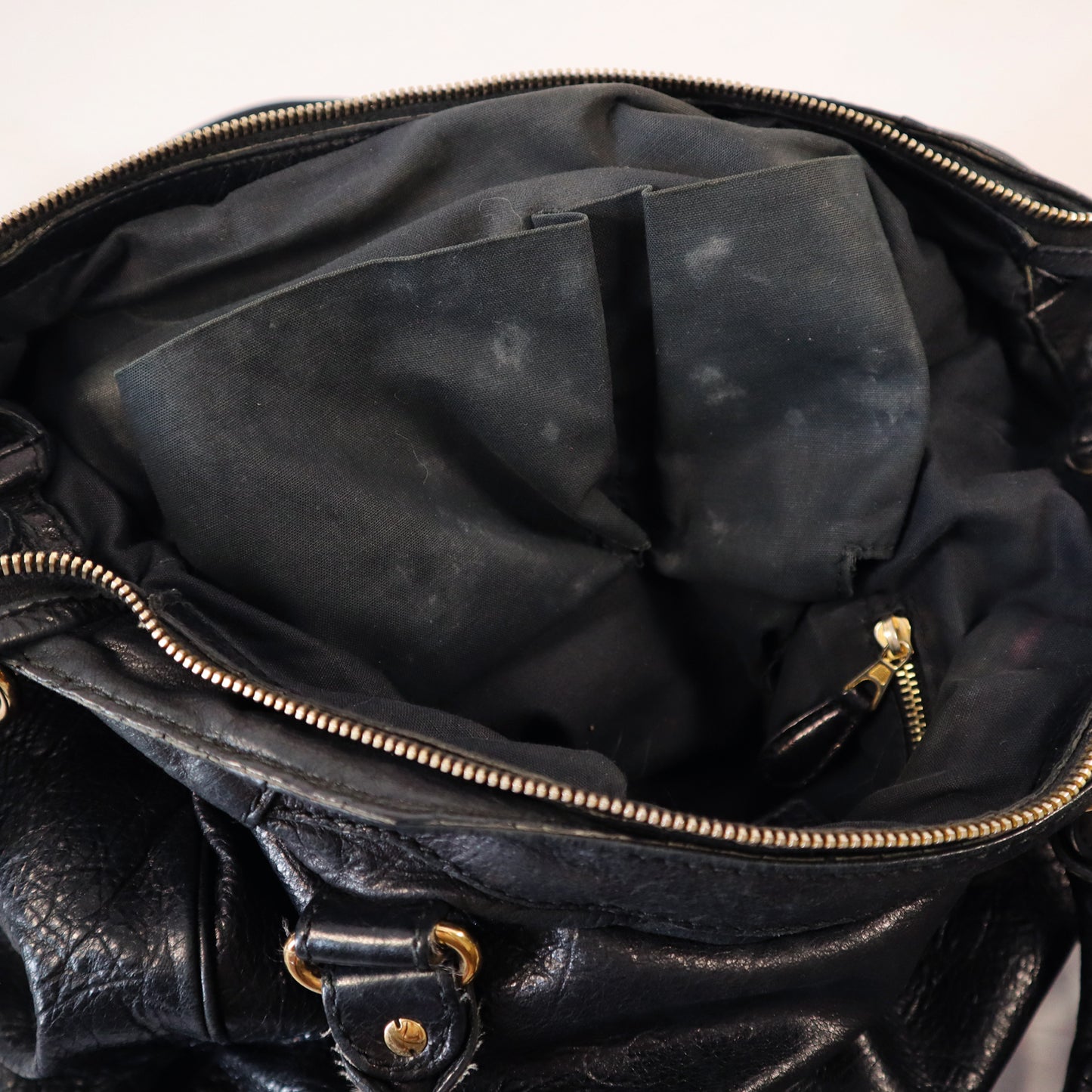 BALENCIAGA JUMBO CITY BLACK BAG