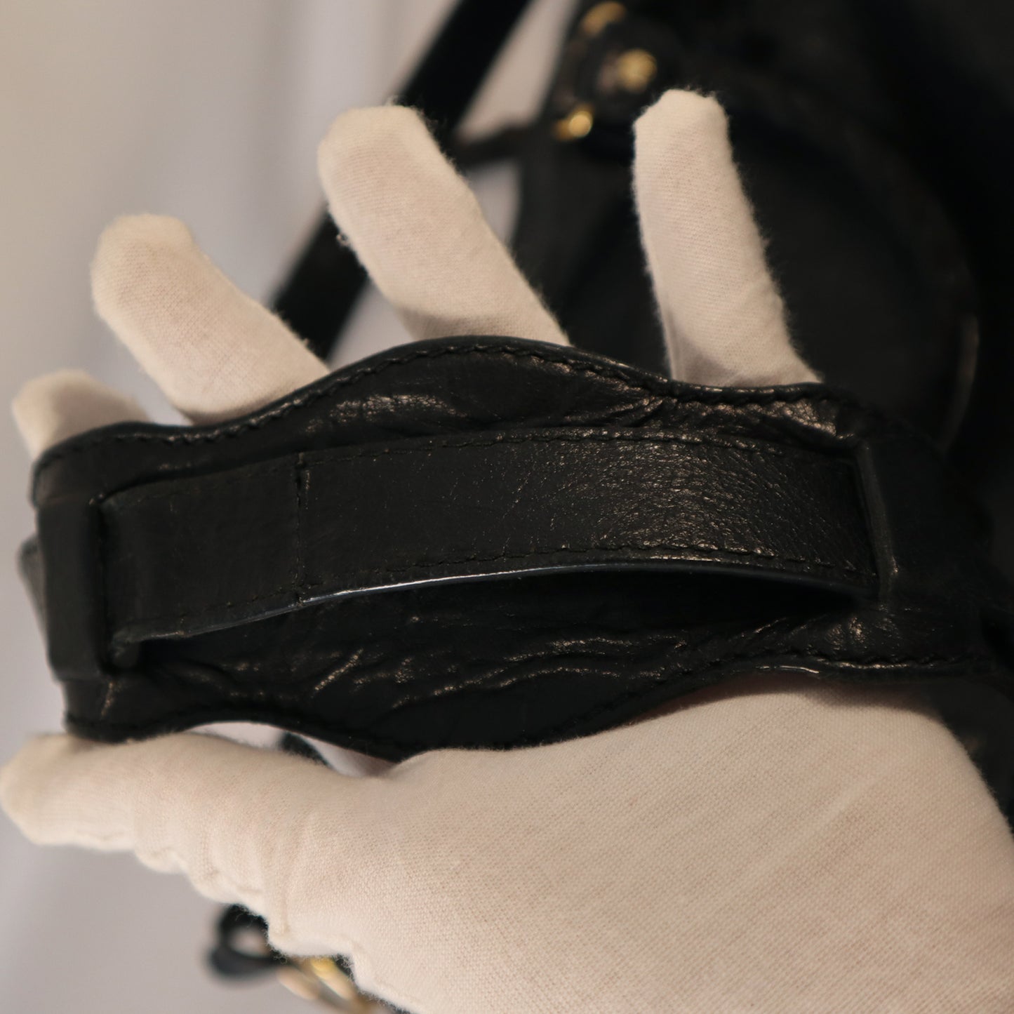 BALENCIAGA JUMBO CITY BLACK BAG