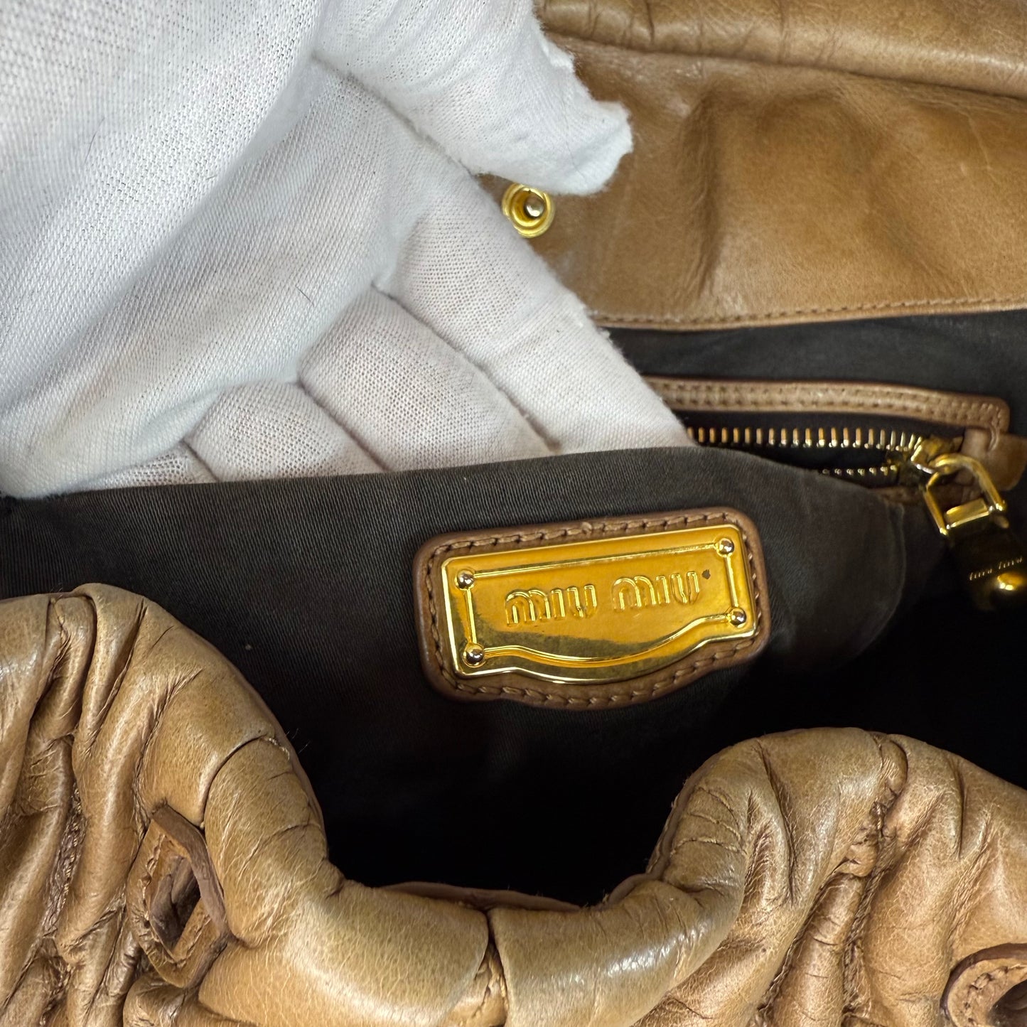 MIU MIU MATELASSE TABBA BAG