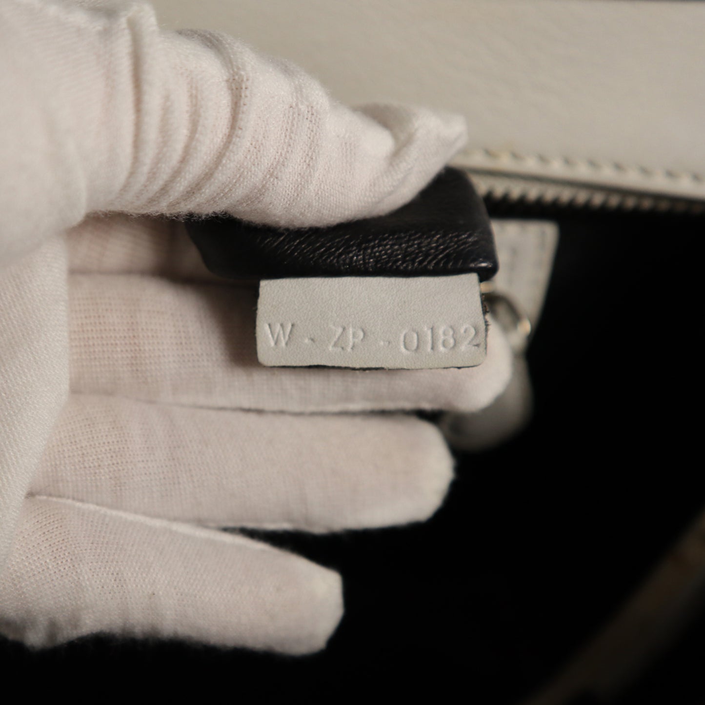 CELINE LUGGAGE WHITE BAG