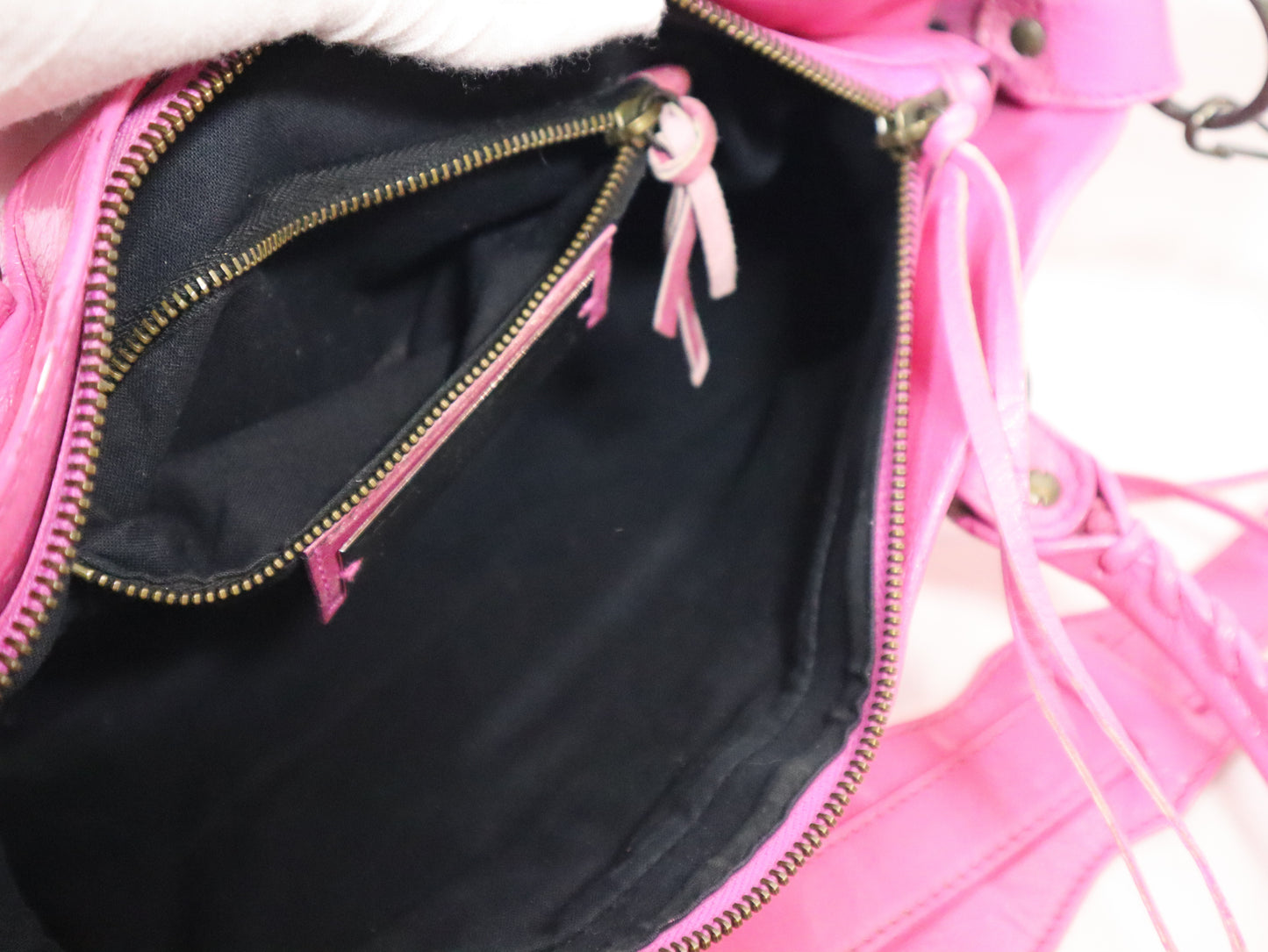 BALENCIAGA CITY BAG PINK SMALL