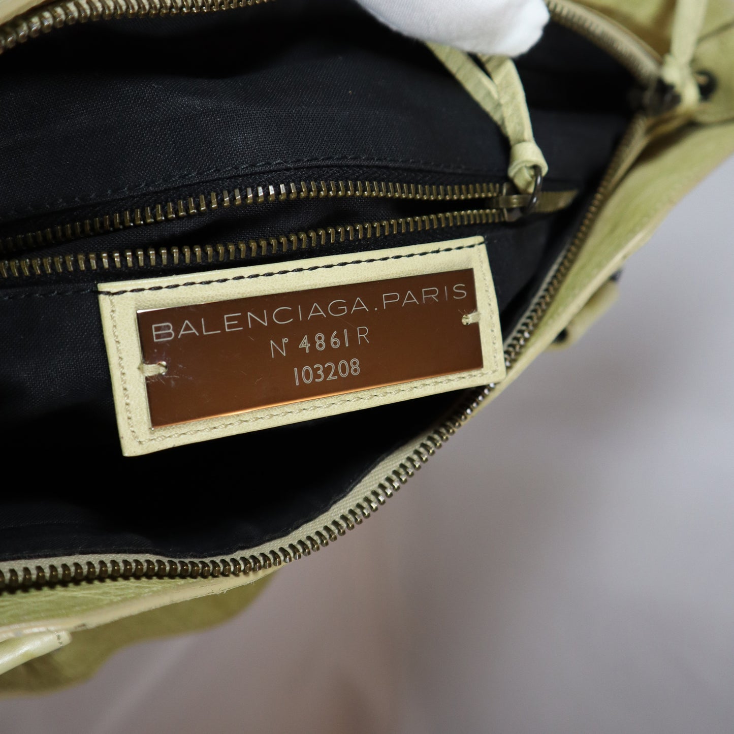 BALENCIAGA CITY BAG BEIGE SMALL