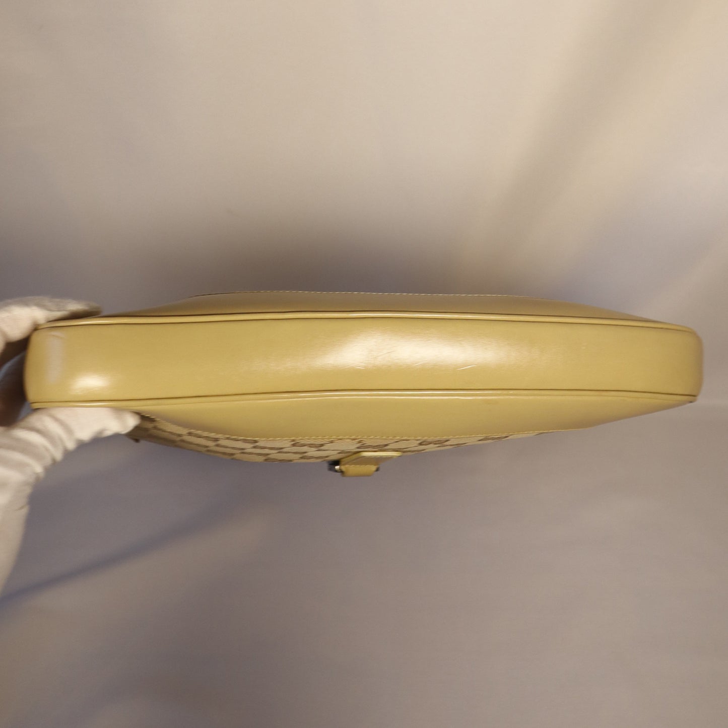 GUCCI JACKIE GG BEIGE CANVAS BAG