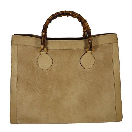 GUCCI SUEDE DIANA BAG