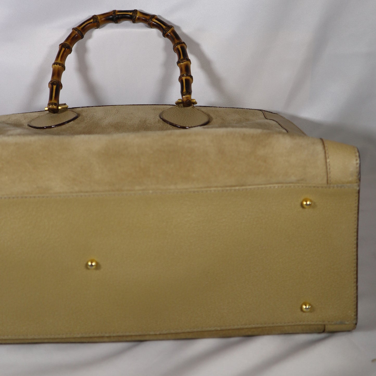 GUCCI SUEDE DIANA BAG