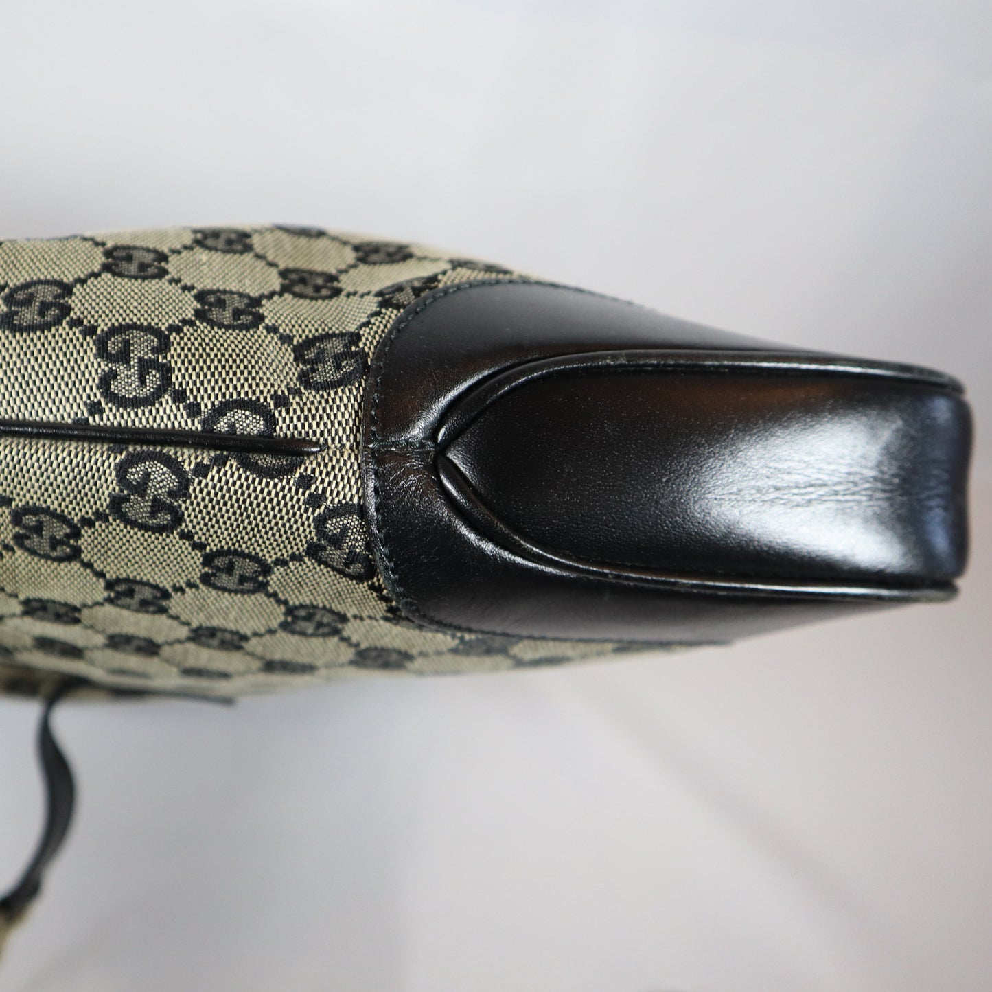 GUCCI JACKIE BLACK CANVAS