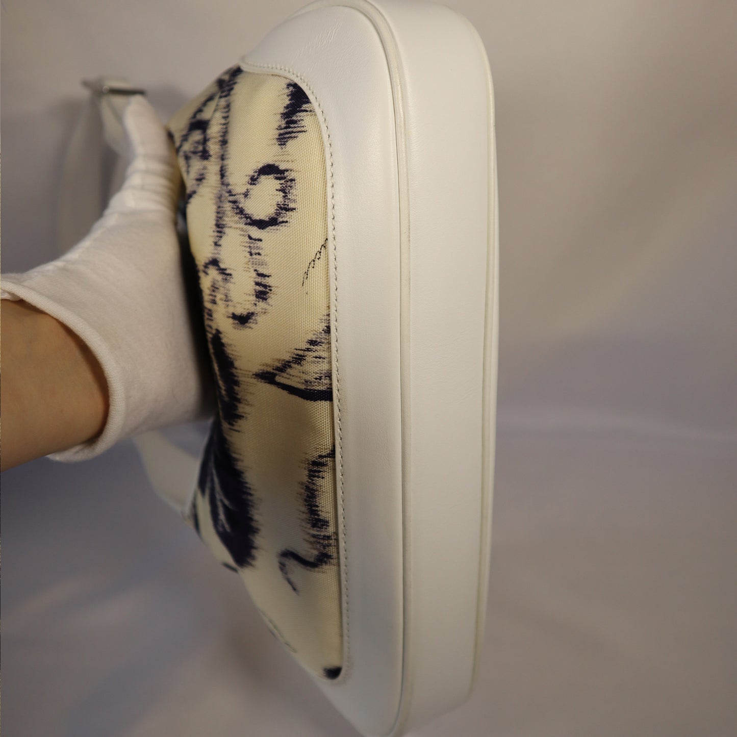 GUCCI JACKIE ABSTRACT CANVAS BAG