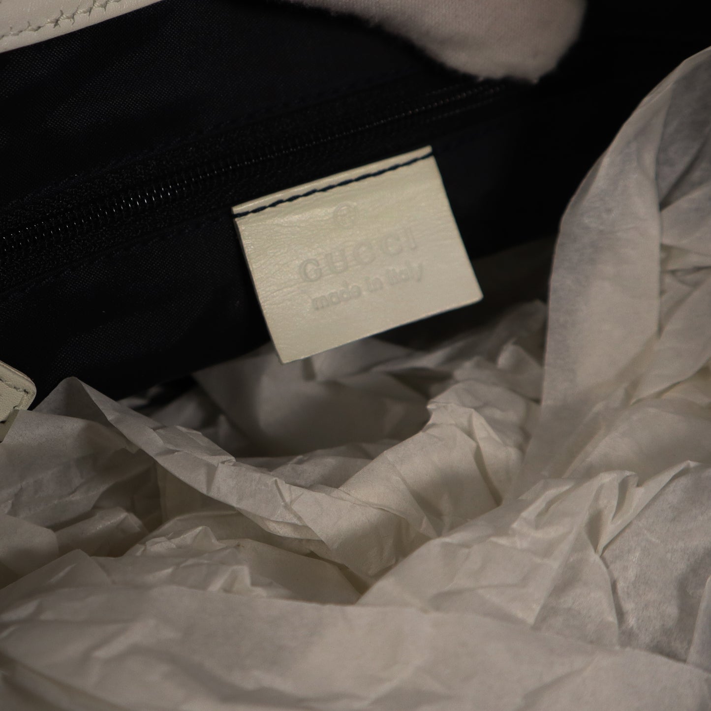 GUCCI JACKIE ABSTRACT CANVAS BAG